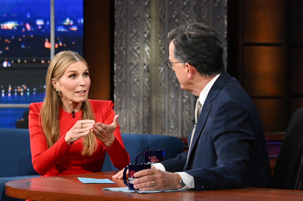 MSNBC's host tells Colbert that Trump has begun to "do it with the army"