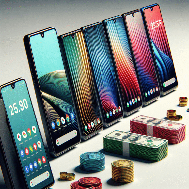 detailed review of the latest budget Android phones